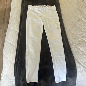American Eagle white Hi Rise Jegging